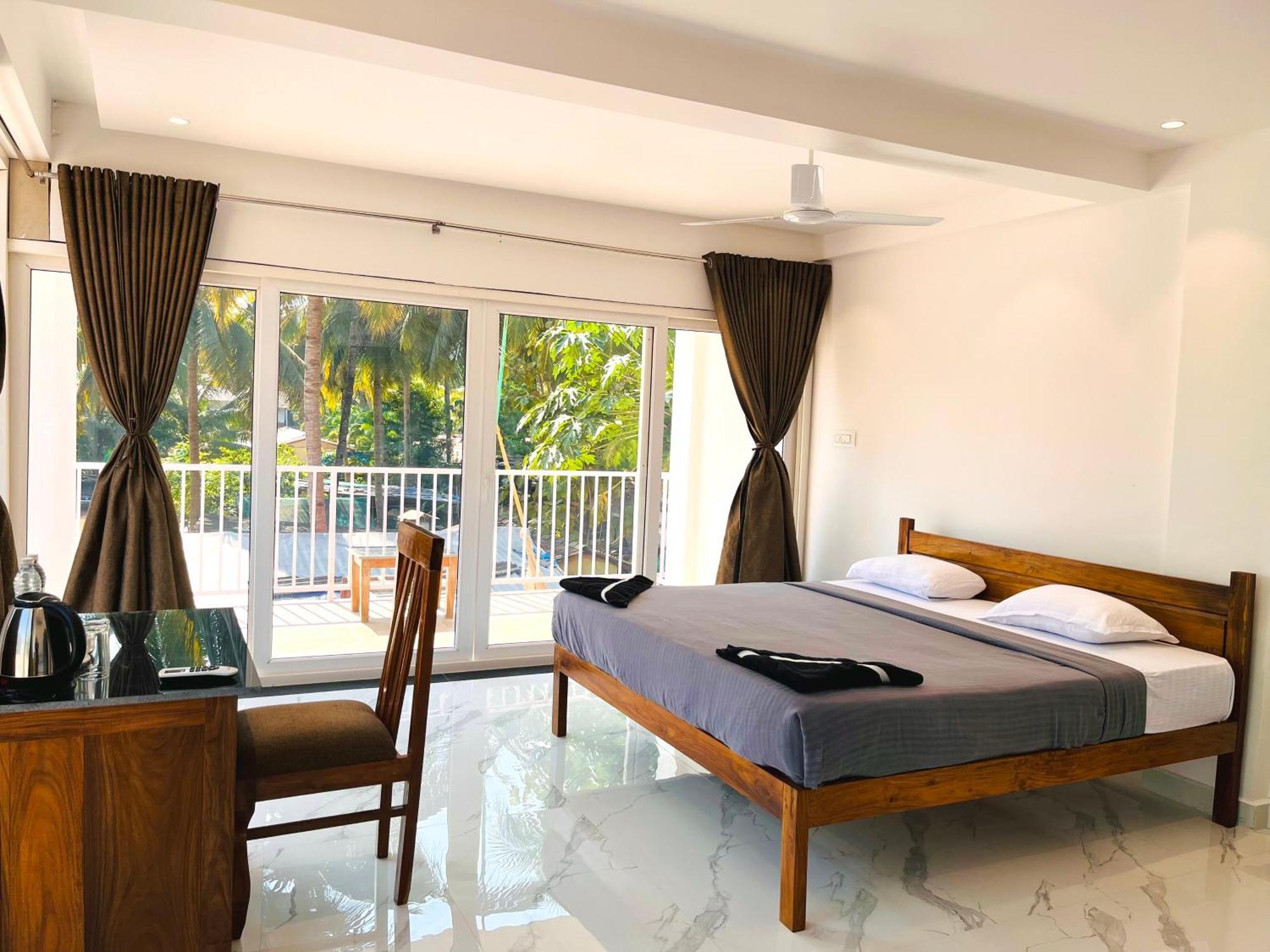 Crystall Goa Bãi biển Palolem Ngoại thất bức ảnh